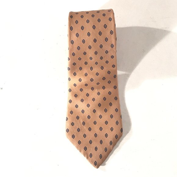 Dior Other - Christian Dior Gold Pattern Neckwear Tie